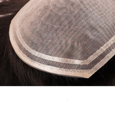 Cheveux humains de haute qualité Toupee à la mode Petite/Grande/Taille moyenne pour l'homme élégant