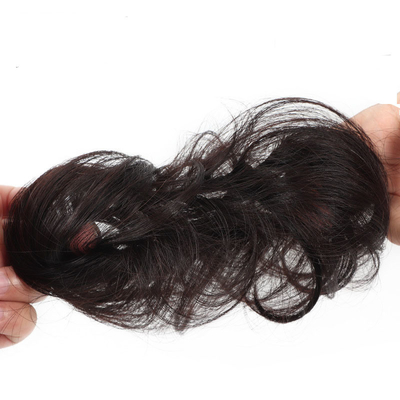 Cheveux naturels de mode Chignon Proportion de cheveux les plus longs 50% Résistant à la chaleur Avantage