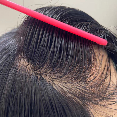 Pensez à la peau Injection 100% cheveux humains Toupee pour hommes 2022 Produit innovant à la mode
