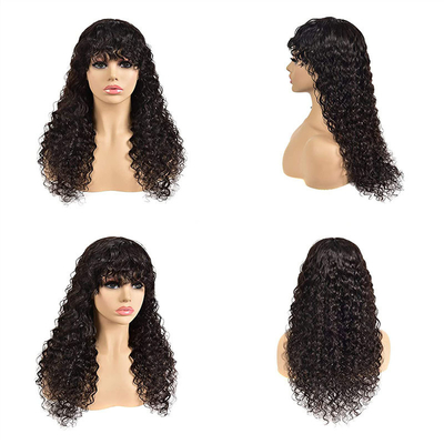 Cheveux humains naturels Perruques en dentelle de bonne apparence avec du matériau en dentelle suisse et des cheveux vierges