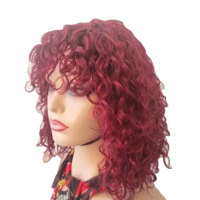 Cheveux humains naturels Perruques en dentelle de bonne apparence avec du matériau en dentelle suisse et des cheveux vierges