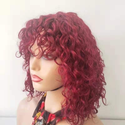 Cheveux humains naturels Perruques en dentelle de bonne apparence avec du matériau en dentelle suisse et des cheveux vierges
