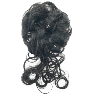 Cheveux synthétiques légers tressés Chignon pour les normes 0,02 kg Proportion de cheveux les plus longs 50%