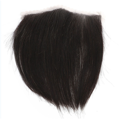 Couleur naturelle Toupee pour homme avec le style rétro cousu 100% cheveux humains Topper dentelle
