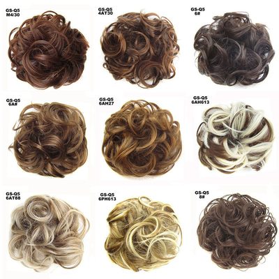 Extensions de cheveux en fibres synthétiques à haute température avec avantage de résistance à la chaleur