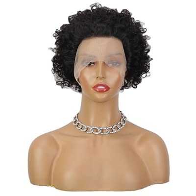 100% Cheveux humains, coupe de fées, perruque bouclée, légère et parfaite pour n'importe quelle occasion