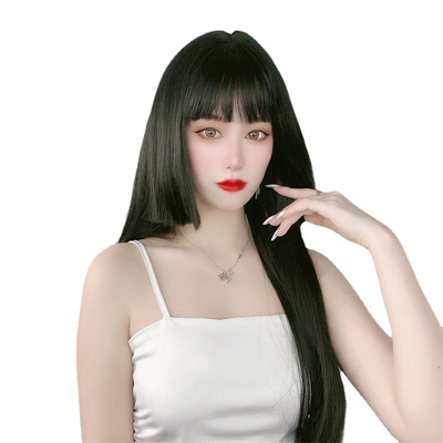 Technique 2022 Princesse japonaise coupe chaleur résistante à la chaleur Perruques de cheveux synthétiques avec poings