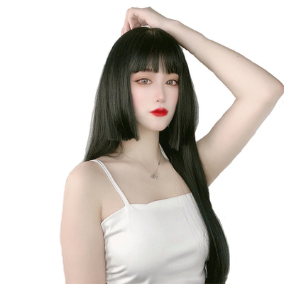 Technique 2022 Princesse japonaise coupe chaleur résistante à la chaleur Perruques de cheveux synthétiques avec poings