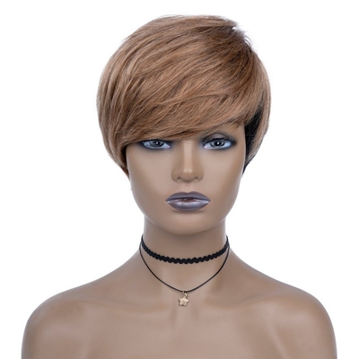 Dernière conception 100% cheveux humains Perruque Pixie coupe courte perruque parfait pour les marchés de pays