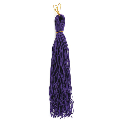 Des Dreadlocks en fibres synthétiques, des tresses colorées, des tresses de cheveux, des vendeurs au Kenya