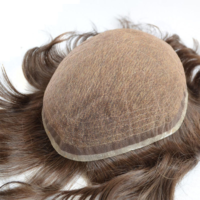 Technique à la main, coiffure en dentelle suisse, coiffure invisible
