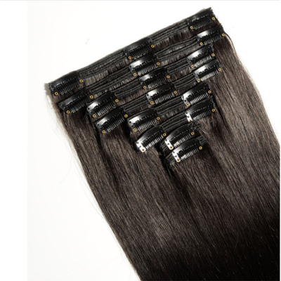 Clip de cheveux droits à cuticule complète pour les femmes noires