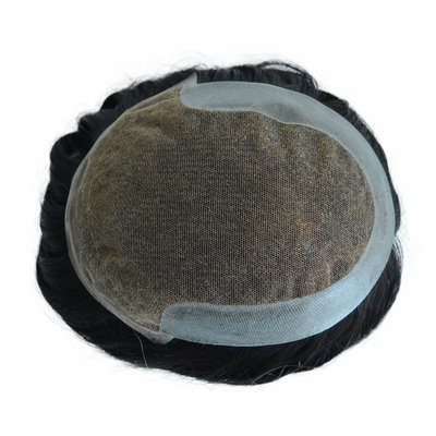 Toupee pour hommes de petite/grande/moyenne taille Vierge brute non traitée