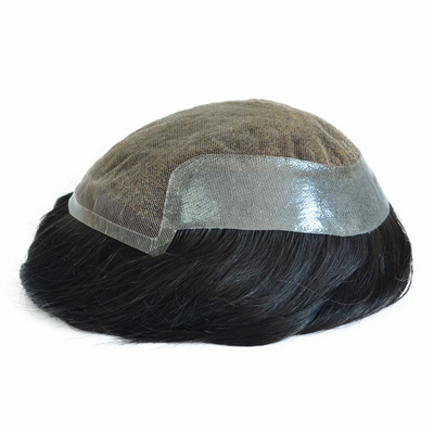 Toupee pour hommes de petite/grande/moyenne taille Vierge brute non traitée