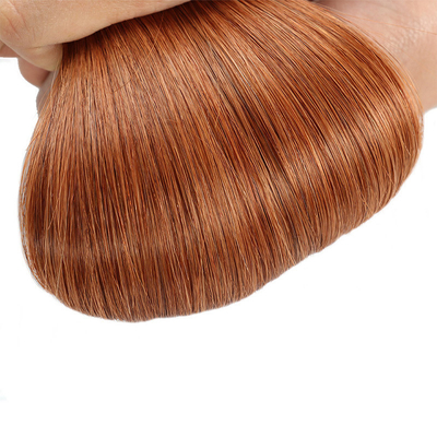 Extensions de cheveux brésiliennes à double trame sans traitement chimique