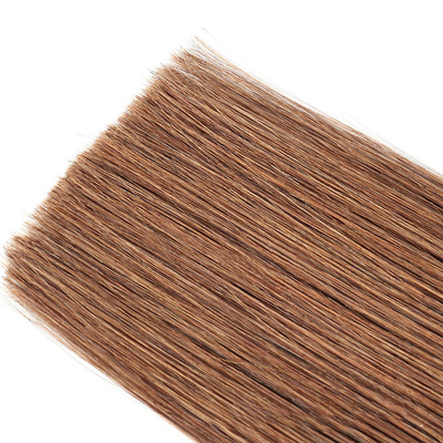 0.2kg Collage italien Micro 6D de la kératine de l' extrémité de la tête en vrac Nano-extensions de cheveux avec des extrémités épaisses