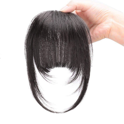 Toupee Design gauche Remy Brésilien Poings de cheveux humains Clip In Extension de cheveux pour les femmes noires
