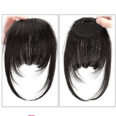 Toupee Design gauche Remy Brésilien Poings de cheveux humains Clip In Extension de cheveux pour les femmes noires