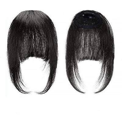 Toupee Design gauche Remy Brésilien Poings de cheveux humains Clip In Extension de cheveux pour les femmes noires