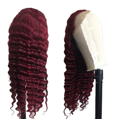 Les perruques de cheveux humains en dentelle brésilienne transparente 13*4 avec cuticule complète