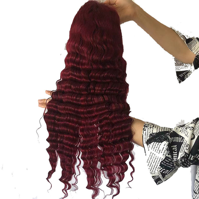 Les perruques de cheveux humains en dentelle brésilienne transparente 13*4 avec cuticule complète
