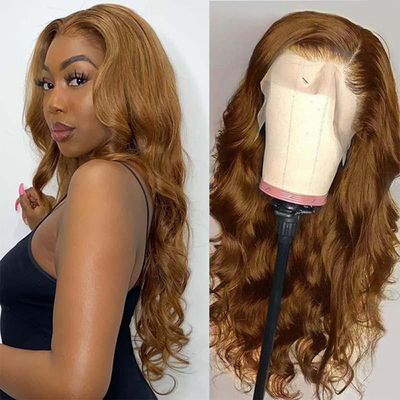 OEM/ODM 4*4 Fermeture de cheveux humains Perruques 13*4/13*6 dentelle Frontale taille moyenne Cheveux vierges