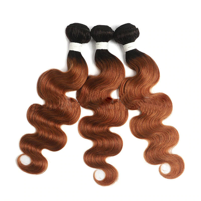 Remy Hair Body Wave Style Brésilien Ombre Extension de cheveux 20 paquets 1 kg Expédition gratuite