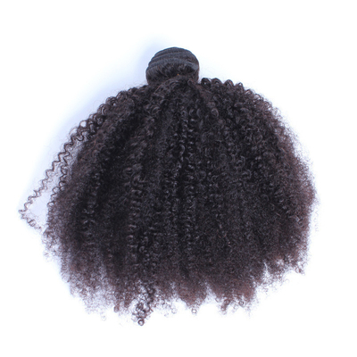Boucles de cheveux à ondes profondes pour les cheveux bouclés Kinky Afro SINGLE WEFT Extension de cheveux Type
