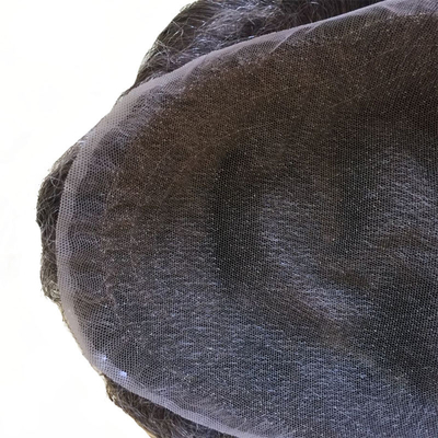 Toupee pour cheveux humains naturels pour hommes avec une base en dentelle complète et des coiffures vierges européennes