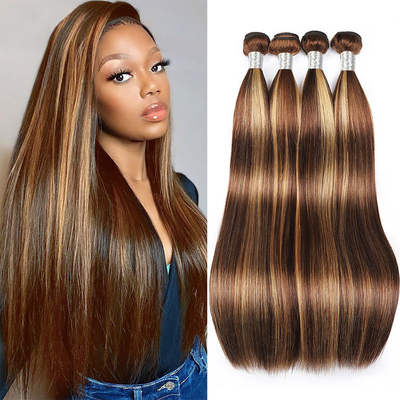 Des bandes de tresses de cheveux humains doubles et droites pour les extensions capillaires 2022