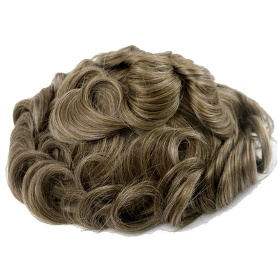 Coiffure pour cheveux humains de 150 densité avec base de peau injectée