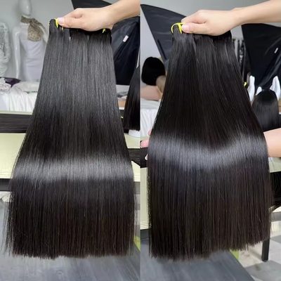 0.2 kg de cheveux rémy osseux droits et bouclés péruviens indiens crus