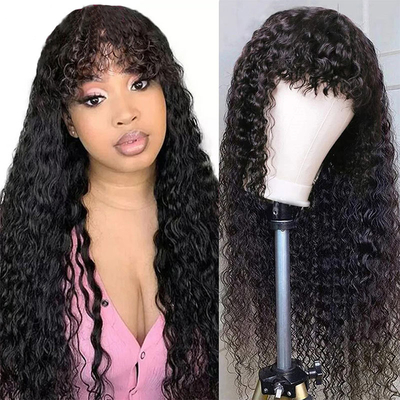 Cuticule vierge alignée osseuse cheveux humains droits Perruques 12A Cheveux Rémy Pas de perte lisse