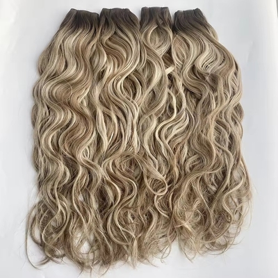 Coupe de cheveux européens Pixie Crème bouclée et droite cheveux vierges Remy Dans votre budget