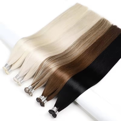 Coupe de cheveux européens Pixie Crème bouclée et droite cheveux vierges Remy Dans votre budget