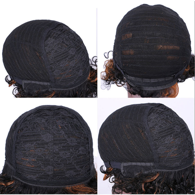 Des perruques de coupe de fées d'été pour les femmes, avec plusieurs couleurs et une densité élevée de 250 à 450 g.