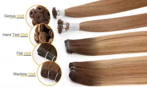 Cheveux vierges géniaux 100% Rémy Cheveux humains bruts