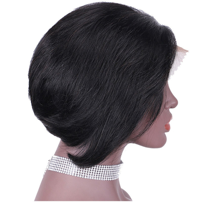Affordable Full Cuticle 13*4 dentelle Frontale courte perruques pour la conception de mode Prêt à expédier