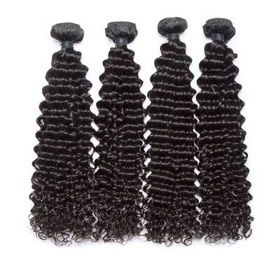 Vendeurs de cheveux de 12-26 pouces de qualité A Brésilien Cuticule aligné Jerry Boucles de cheveux bouclés