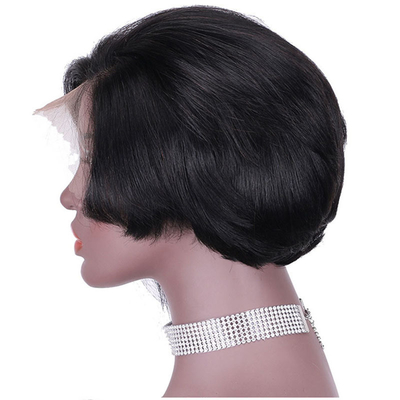 Affordable Full Cuticle 13*4 dentelle Frontale courte perruques pour la conception de mode Prêt à expédier