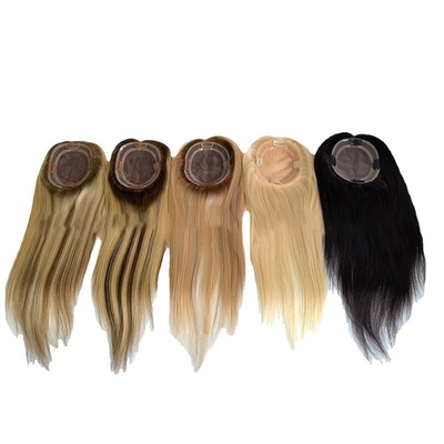 Système de remplacement de Toupee à poils longs à double mono 6 x 8