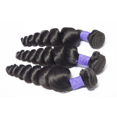 12A Grade Loose Wave Brésilien Vierge Extension de cheveux humains sans traitement chimique