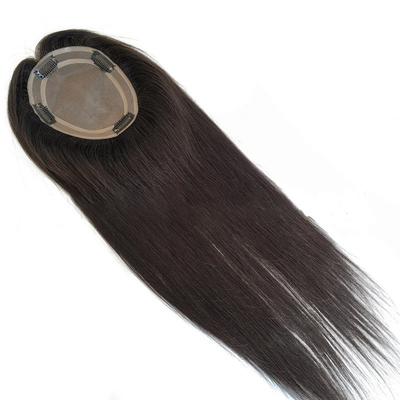 Système de remplacement de Toupee à poils longs à double mono 6 x 8