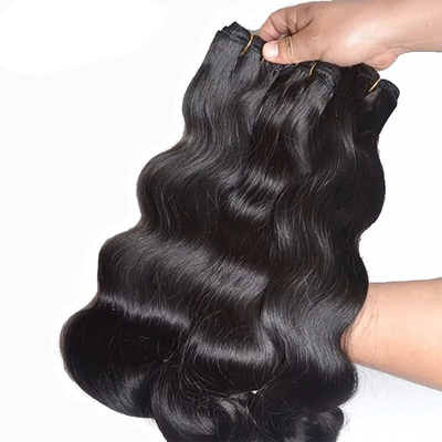 12A Grade Double Traînée Tissue Cambodgienne Péruvienne Mink Brésilien Body Wave Boucles de cheveux humains