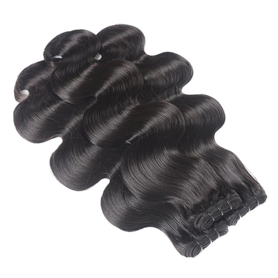 12A Grade Double Traînée Tissue Cambodgienne Péruvienne Mink Brésilien Body Wave Boucles de cheveux humains