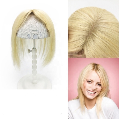 TP29 coupe-cheveux platine blonde 613 couleur une pièce clip en toupe pour l'amincissement des cheveux