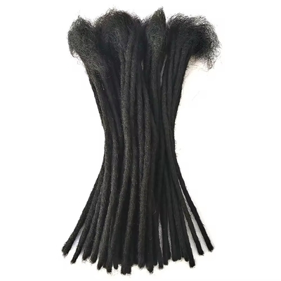 Extension de cheveux humains Dreadlocks style avec des extrémités bouclées style cheveux noirs Dreadlocks