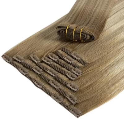 100% de cheveux humains de qualité supérieure, élastiques, raides, avec des extensions de cheveux naturelles.
