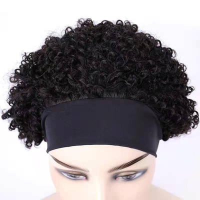 6 pouces de cuticule courte, bouclée, coiffure de fée, perruque à cheveux humains, le mélange parfait de style et de beauté.