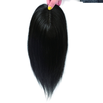 Cheveux vierges européen 3x5 Soie haut de base 130 Densité droit haut de cheveux humains pour les femmes